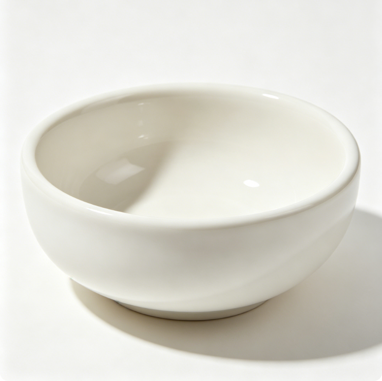 Marlonfaulkner Lot de 4 Bols à Céréales en Céramique Blanche 700 ml, Bols de Petit-Déjeuner et de Service 15 cm, Idéals pour Dessert, Crème Glacée, Soupe, Pâtes, Salade, Nouilles et Riz